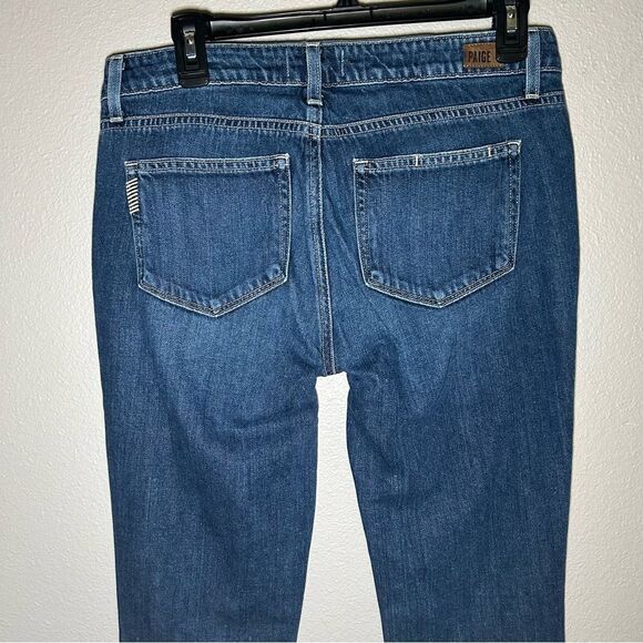 PAIGE Jimmy Jimmy Distressed Skinny Denim Jeans women’s size 28 - Picture 5 of 9